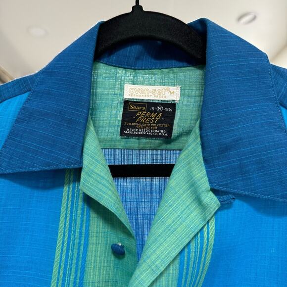 Vintage Mob Shirt Bowling Shirt Rockabilly Tagged Medium - Picture 2 of 12